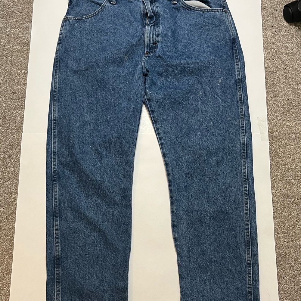 Blue Straight Jeans